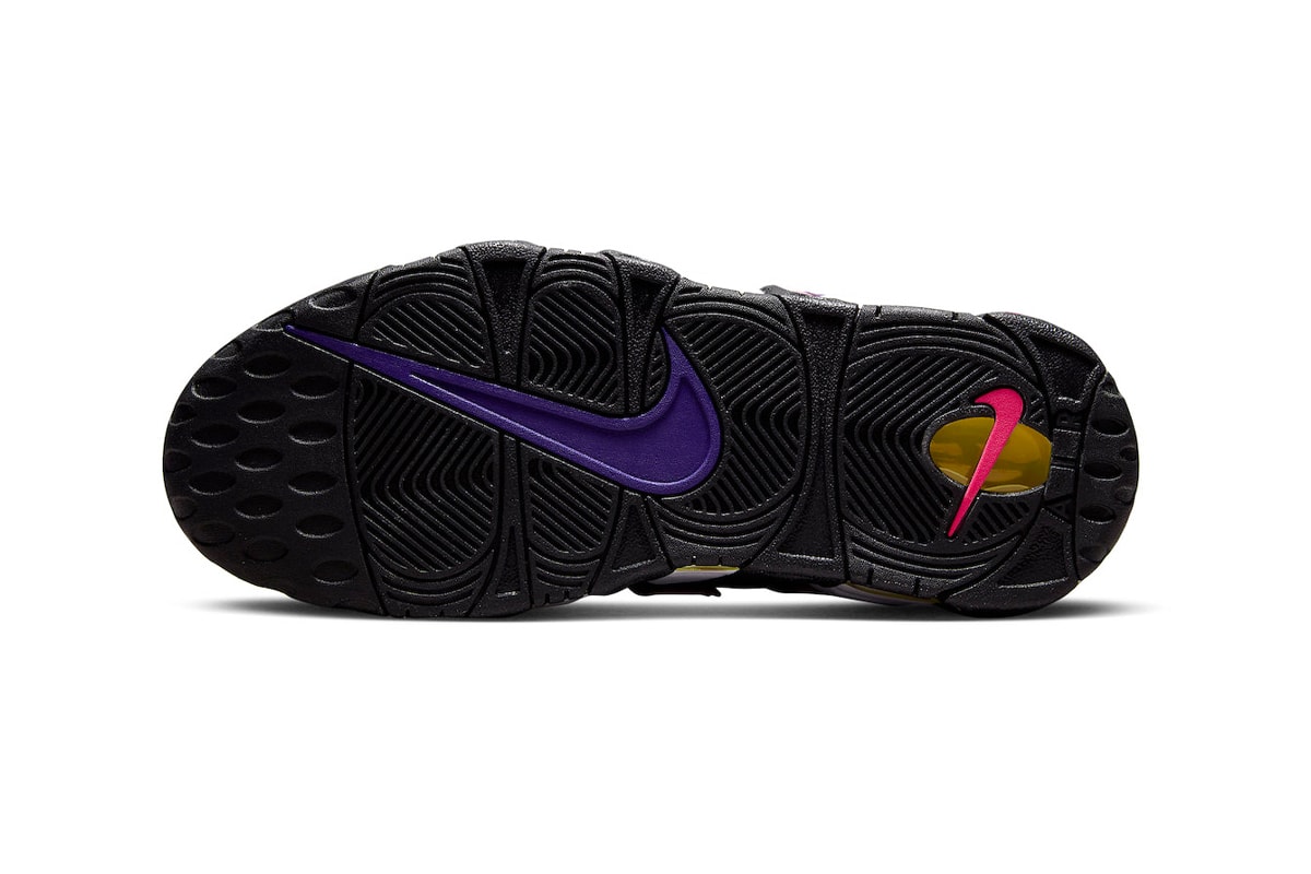 Nike Air More Uptempo Surfaces in Black and Court Purple air jordan jordan brand sportswear shoes