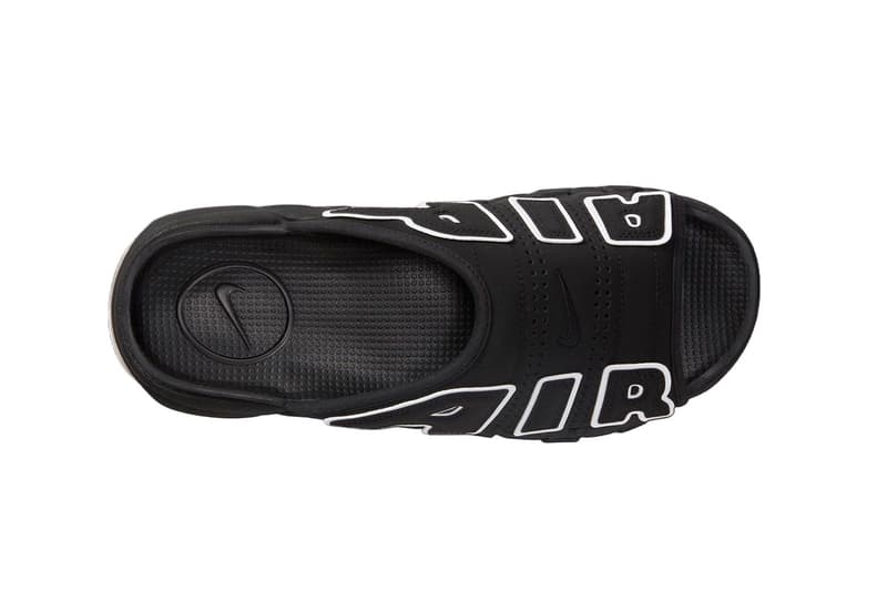 Take a First Look at the Nike Air More Uptempo Slides "OG" scottie pippen chicago bulls basketball flip flops fall season nba