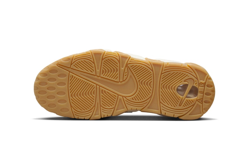 DX3375-700 Nike Air More Uptempo "Wheat Gum" Has a Release Date air jordan brand michael jordan nike swoosh sneakers high tops