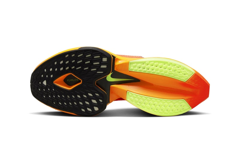 Nike Air Zoom Alphafly NEXT percent 2 bright total orange record marathon atomknit zoomx carbon fiber plate release info date price 275 usd