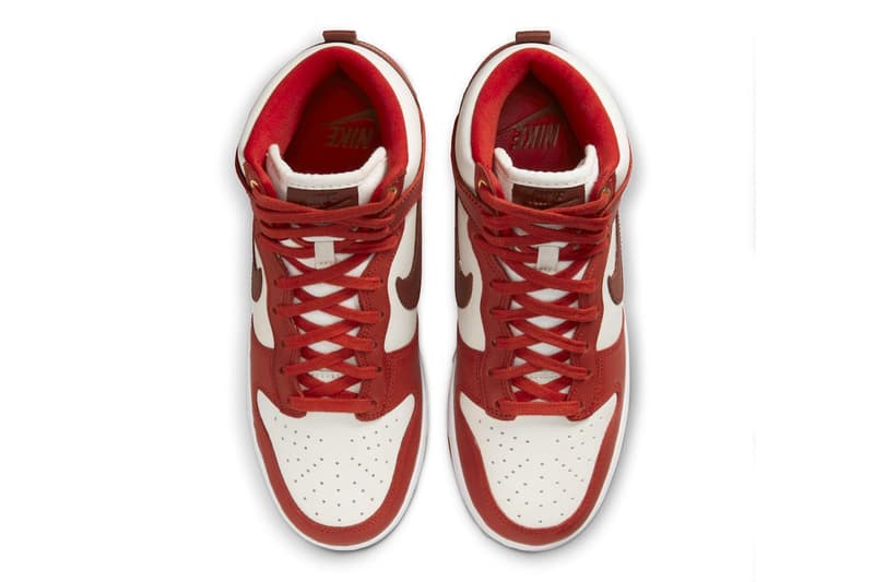 Official Look at the Nike Dunk High LXX "Cinnabar" DX0346-600