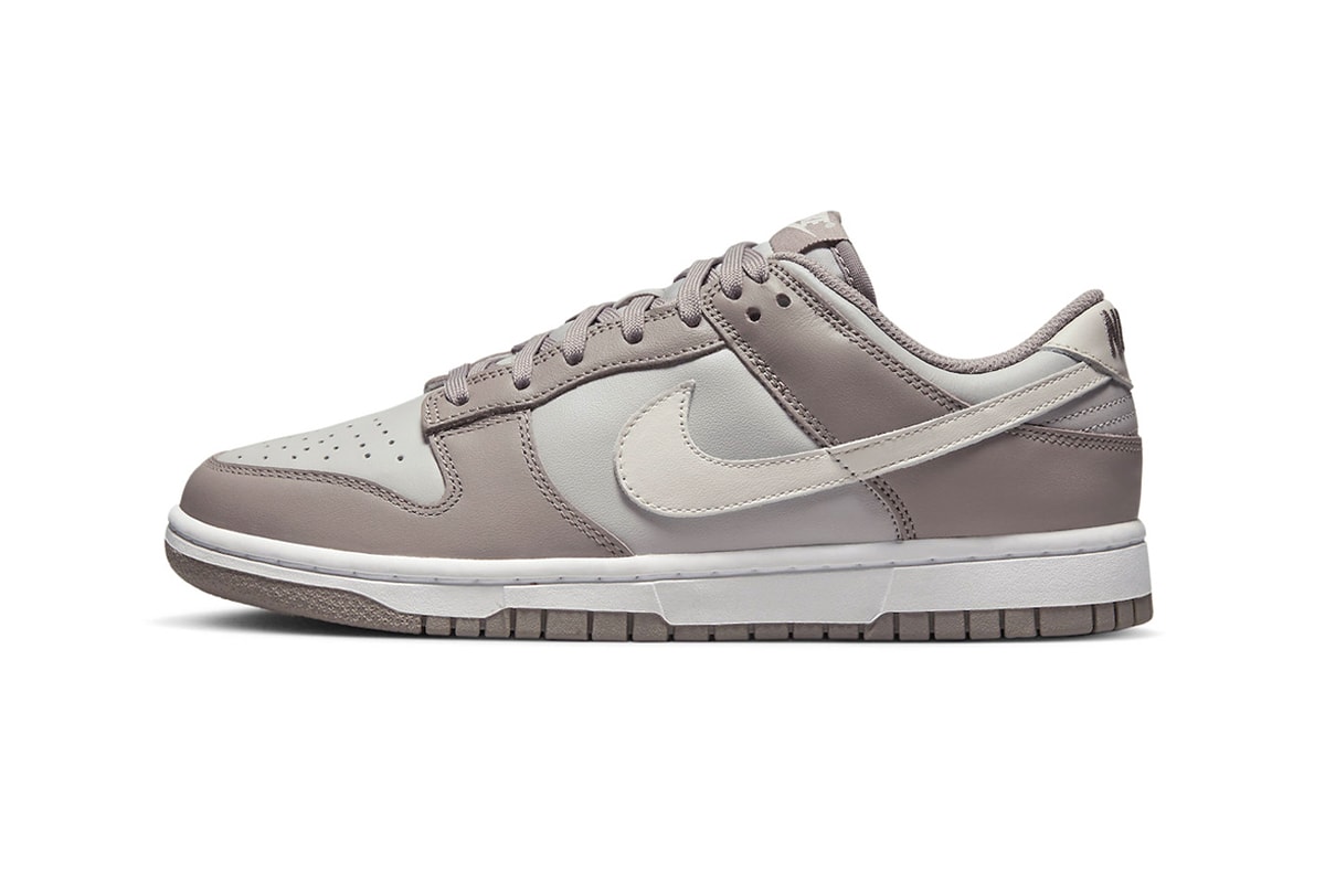 Nike Dunk Low Is Releasing in Tonal Greys for Fall low top sneakers swoosh fall winter 2022 skate shoes FD0792-001