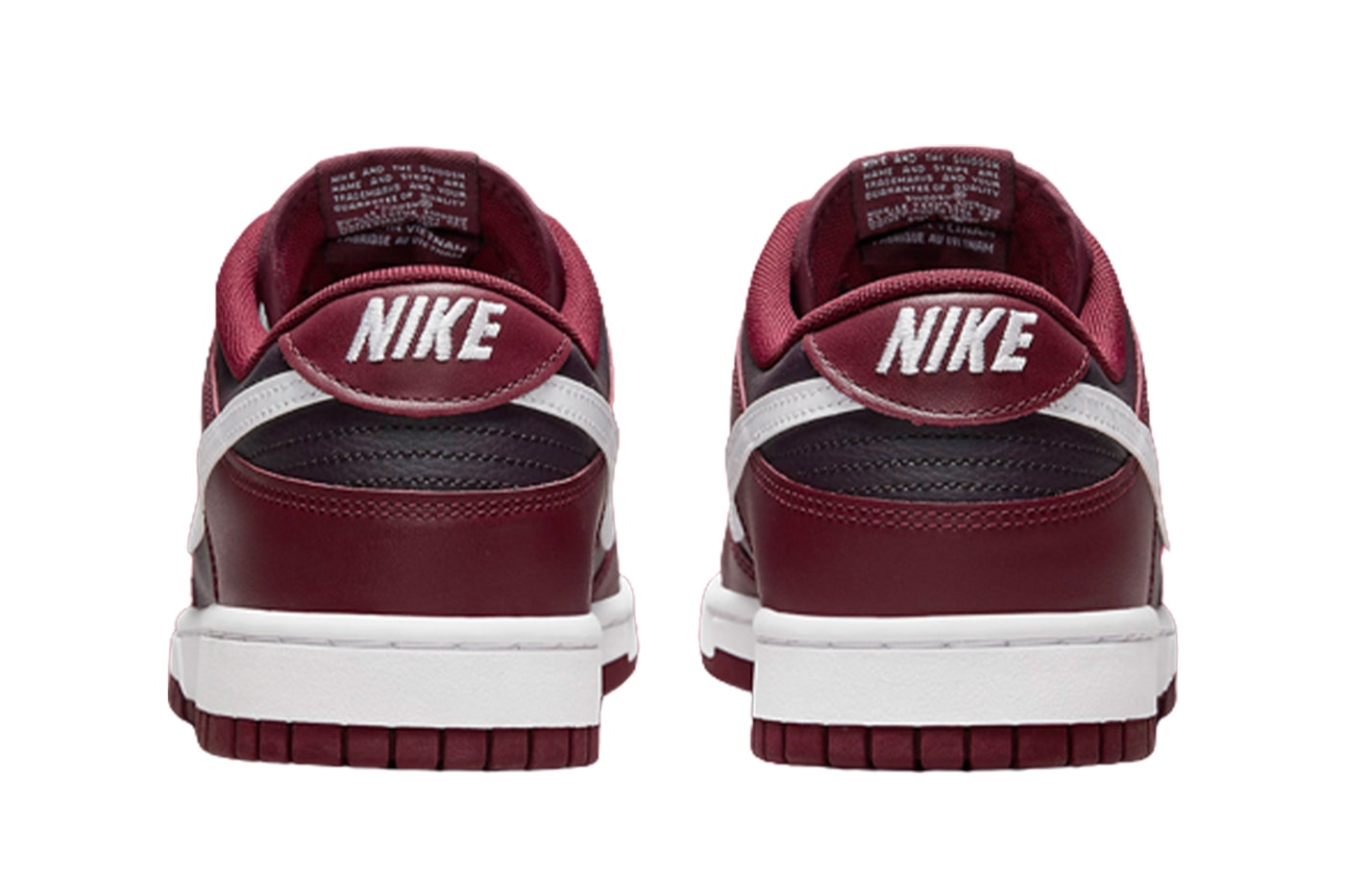 Nike Dunk Low Beetroot DJ6188-600 Release Info sneakers swoosh