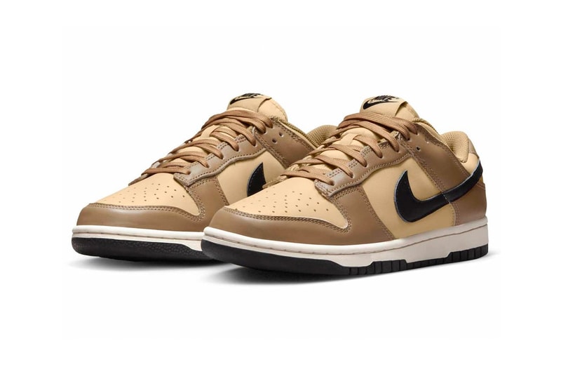 Nike Dunk Low "Dark Driftwood" Sneaker Teaser Swoosh