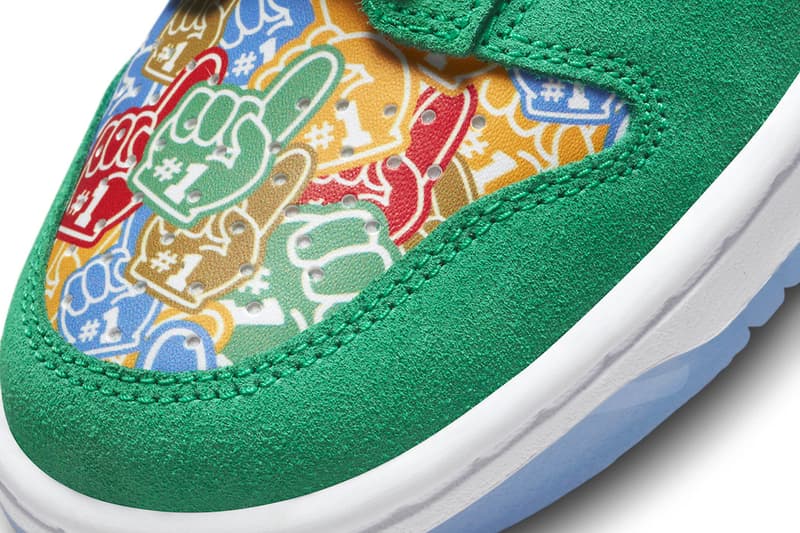 Nike Dunk Low Foam Finger Official Look Release Info DZ5184-300 Date Buy Price 