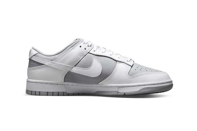 DJ6188-003 Nike Dunk Low grey white palette two-tone swoosh sneakers sb af1 air force 1 inverted panda rubber