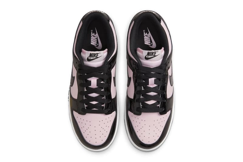 Nike Dunk Low Pink Black Patent DJ9955-600 First Look