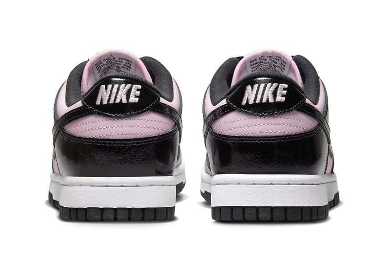 Nike Dunk Low Pink Black Patent DJ9955-600 First Look