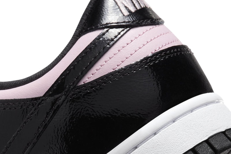 Nike Dunk Low Pink Black Patent DJ9955-600 First Look