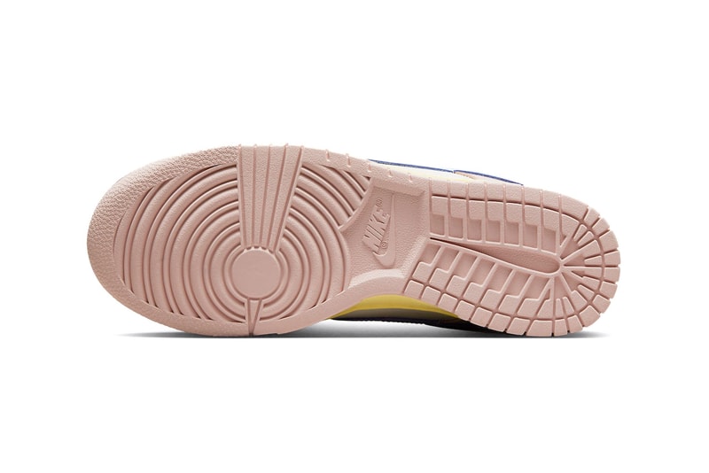 Nike Dunk Low Pink Oxford Sneaker Footwear Basketball Style Fashion Swoosh Just Do It Trainers USA UK 