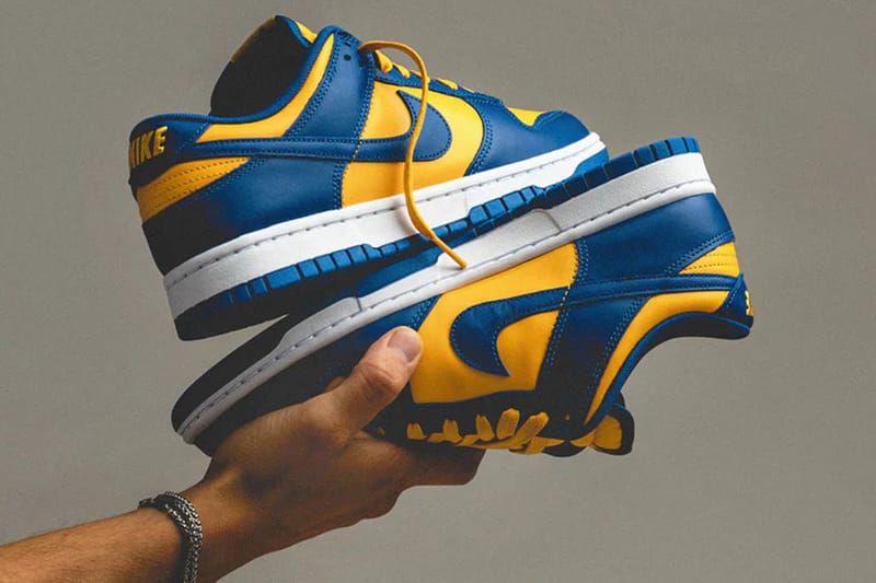 nike sb blue gold