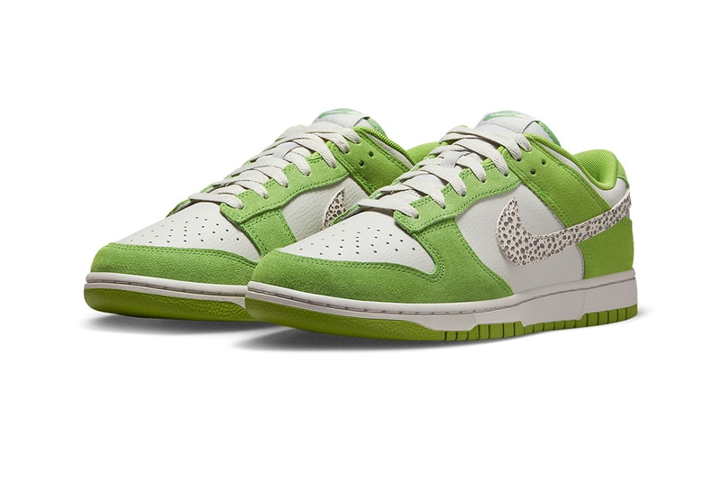 nike dunk low safari kumquat chlorophyll release date info store list buying guide photos price 