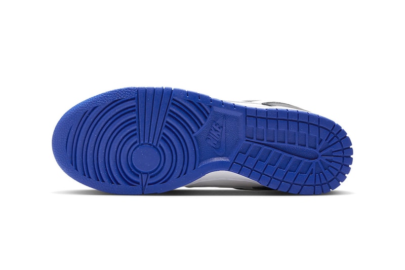 Nike Dunk Low Arrives in New White, Black and Blue Colorway FD9064-110 swoosh jordan shoes sneakers