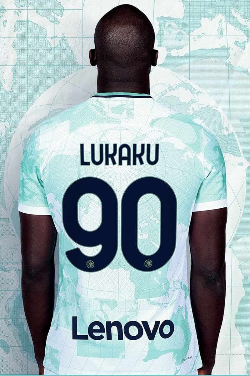 Inter Milan Nike Away Jersey Serie A Milano Lukaku Champions League Italy Europe Football Soccer Sports Martinez Footy 