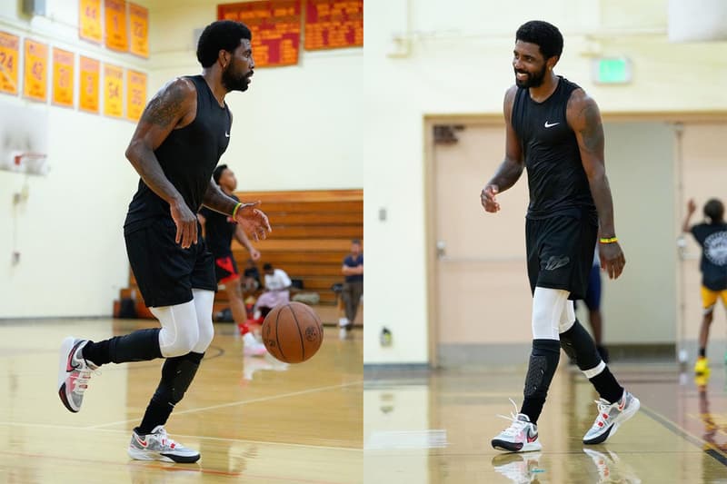 Nike Kyrie 9 8 Kyrie Irving On-Foot Look Nike Basketball nba off season