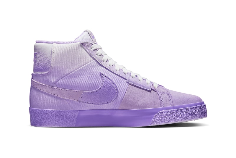 Nike SB Blazer Mid PRM Lilac DR9087 555 Release Info date store list buying guide photos price