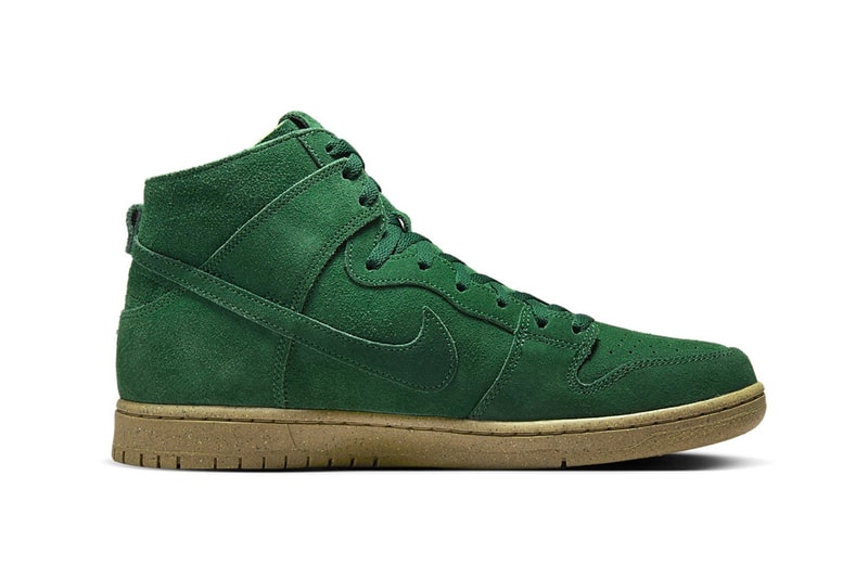 Nike Dresses the SB Dunk High Decon in Suede "Gorge Green" DQ4489-300 