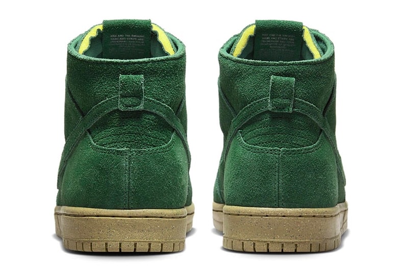 Nike Dresses the SB Dunk High Decon in Suede "Gorge Green" DQ4489-300 