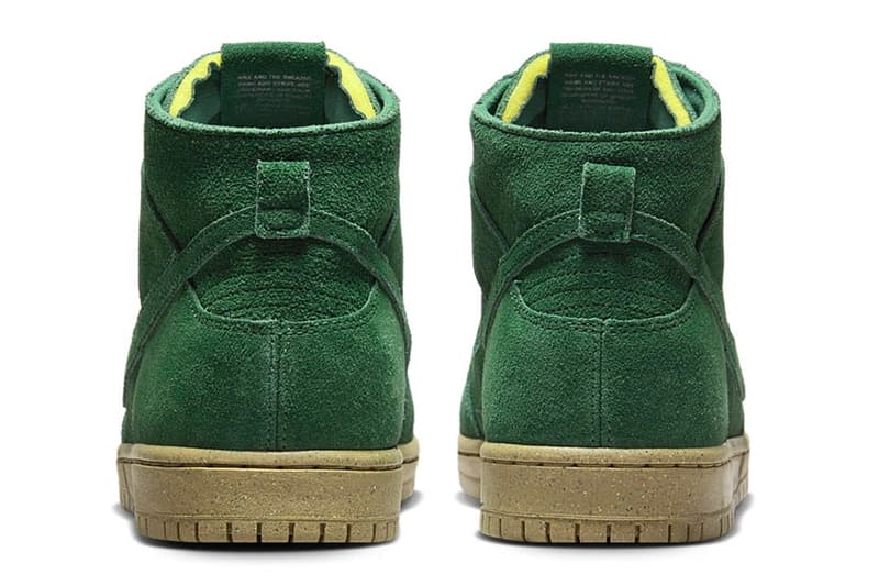 Nike Dresses the SB Dunk High Decon in Suede "Gorge Green" DQ4489-300