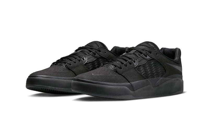 Nike SB Ishod nike sb leather shoes “Triple Black” Colorway | HYPEBEAST