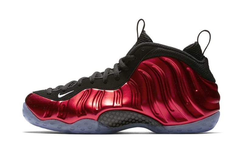 new red and black foamposites