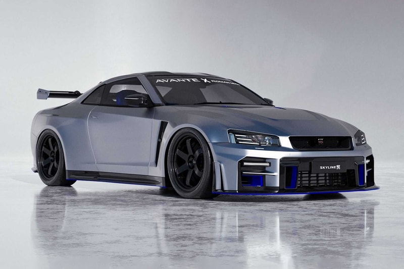 Nissan skyline GTR R36 roman miah avante design concept image automotive sports cars renders JDM renders 