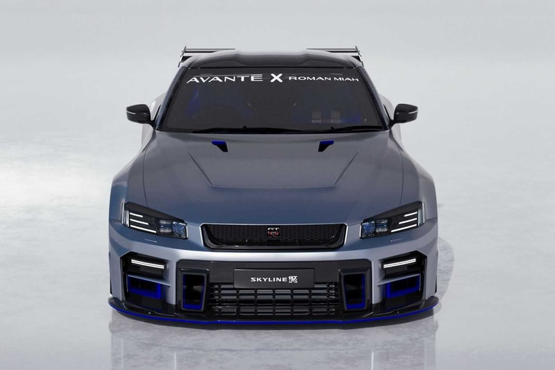 Nissan skyline GTR R36 roman miah avante design concept image automotive sports cars renders JDM renders 