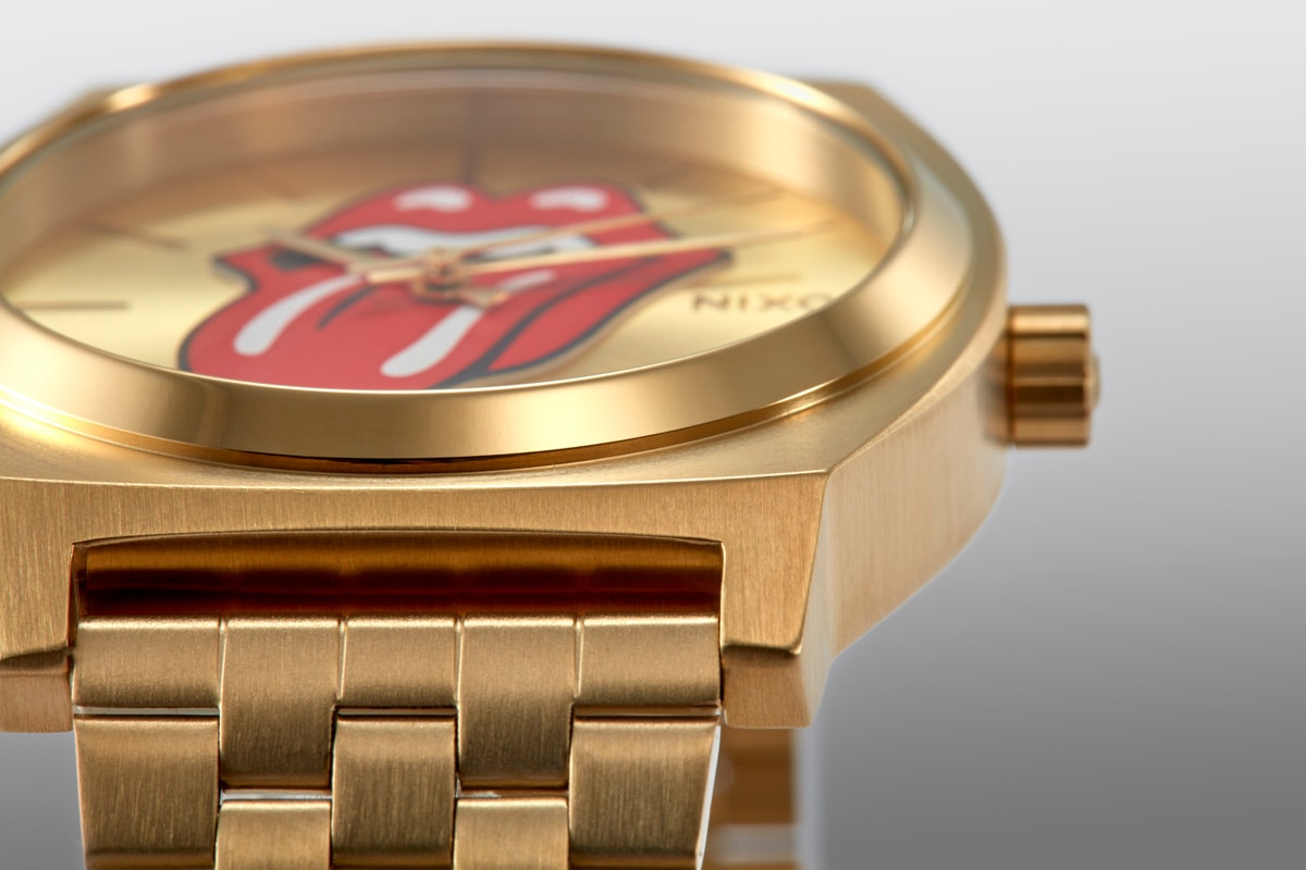 nixon watch rolling stones band skate bowl recycled materials accessories 60th anniversary rock and roll