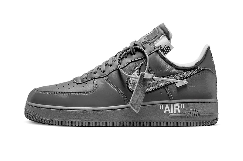 white grey black air force 1