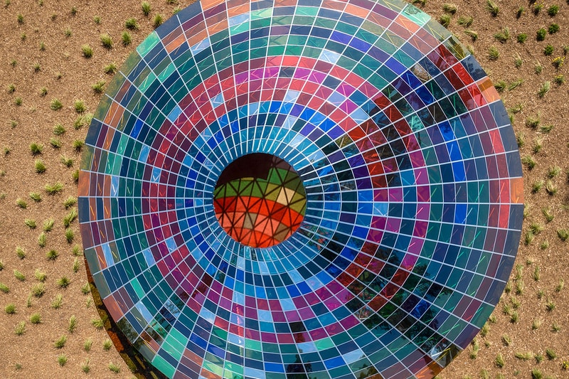 Olafur Eliasson's Design Studio Creates Technicolor Pavilion for Californian Winery
