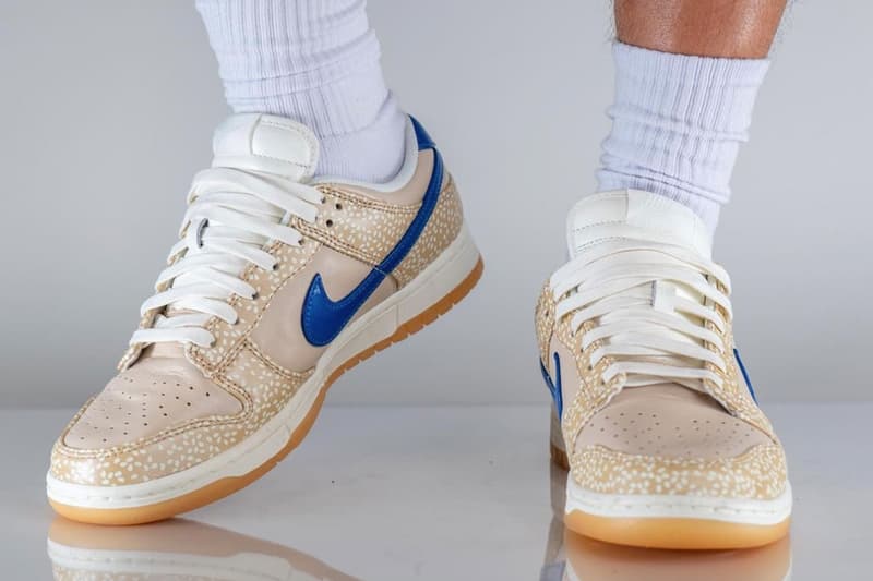 On-Feet Look at the Nike Dunk Low "Sesame" DZ4853-200