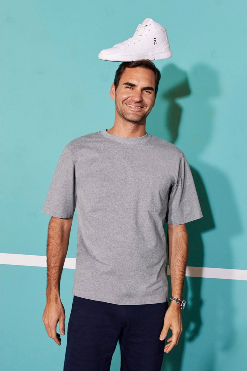 On THE ROGER Clubhouse Mid Release 2022 Roger Federer tennis shoe