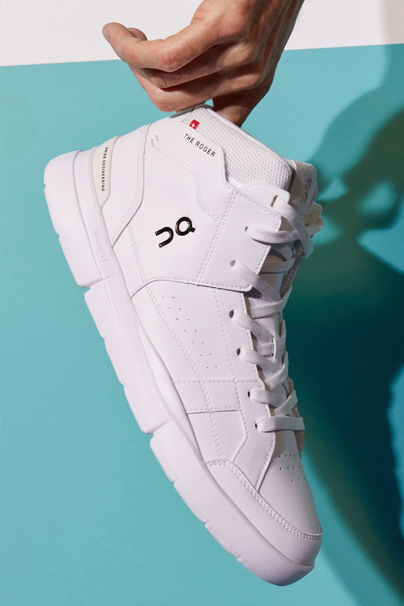 On THE ROGER Clubhouse Mid Release 2022 Roger Federer tennis shoe