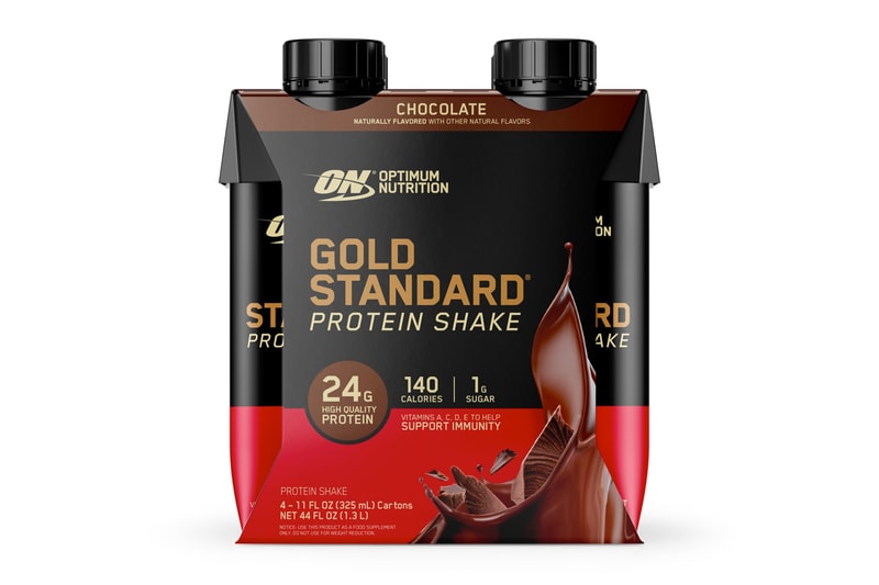 Optimum Nutrition Gold Standard Ready to Drink Protein Shake Release Info Taste Review Buy Price 