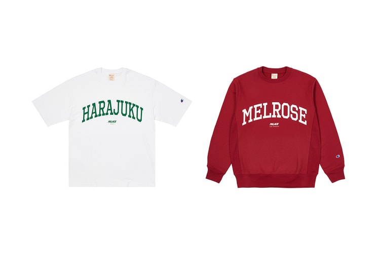 Palace Shares its Champion Store Exclusive Capsule Collection