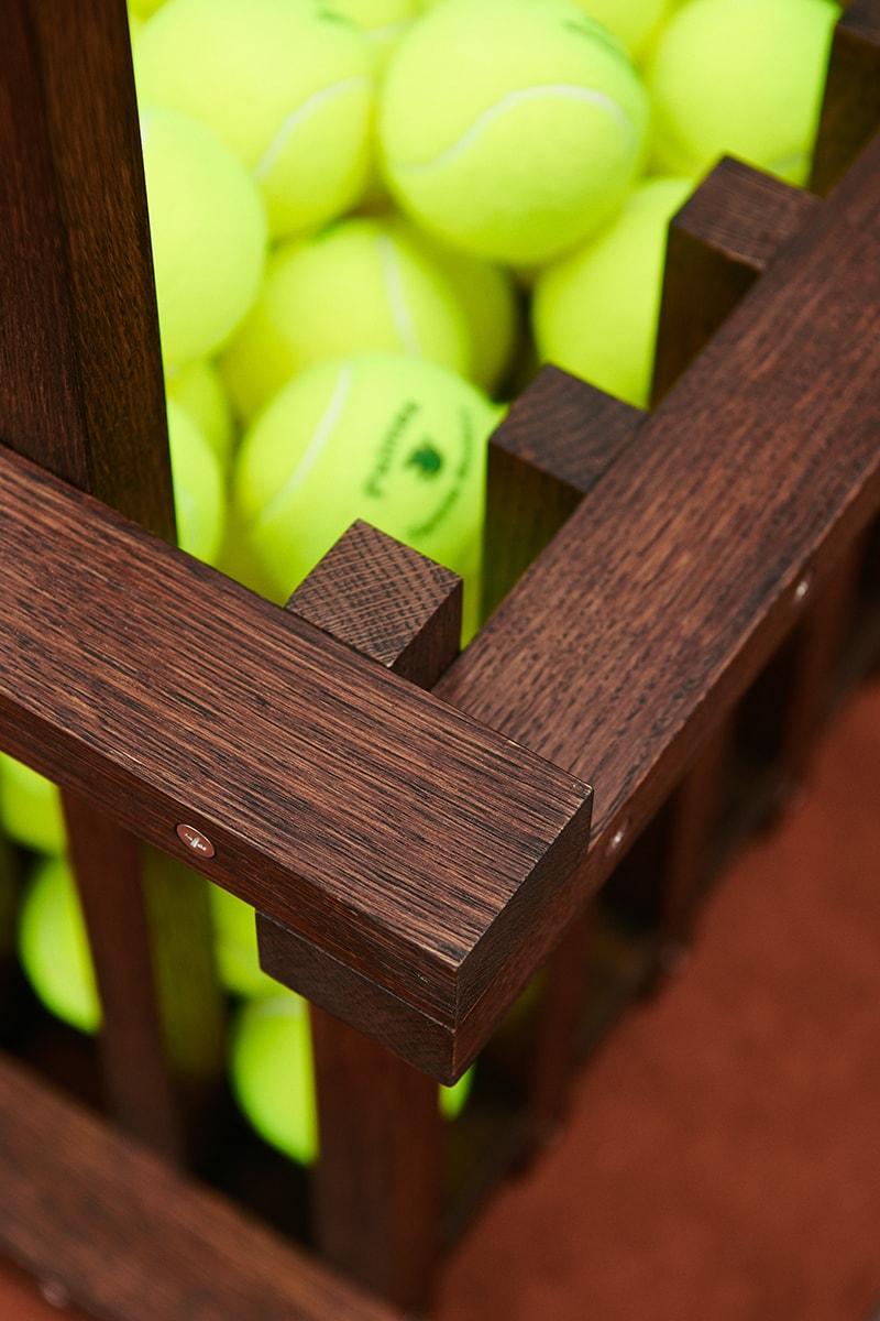 Palmes Society Releases a Tennis Ball Basket That's Anything But Ordinary