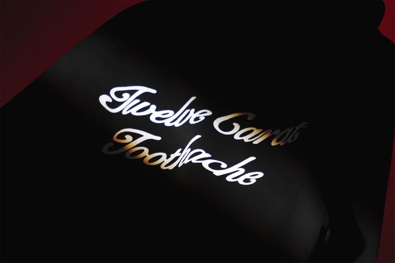 Post Malone Verdy Collab Twelve Carat Toothache Merch Collection HBX Pre-Order Info Buy Price Release T-shirts Hoodie Bandana Trucker Hat Butterfly Graphic Motif Black