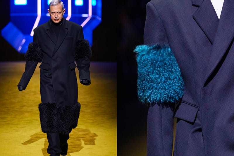 Get the Goldblum Look With Prada's Just-Released FW22 Runway Coat