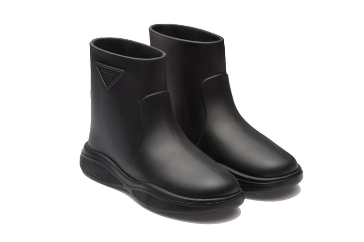 Prada's Foam Rubber Booties Reimagine Classic Galoshes