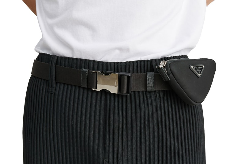 Prada's Re-Nylon Pouch Belt Combines Form and Function