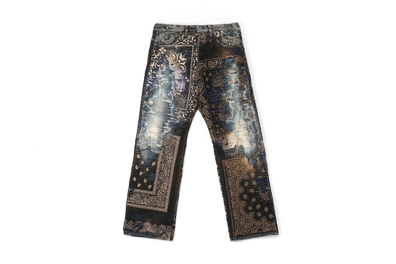 PROLETA RE ART WILDSIDE Yohji Yamamoto Uroboros Denim Jacket lottery Japan Boro Stitching chain 
