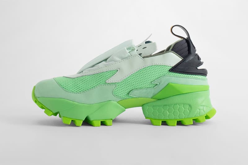 pyer moss reebok experiment 4 celadon green GY9893 release date info store list buying guide photos price 