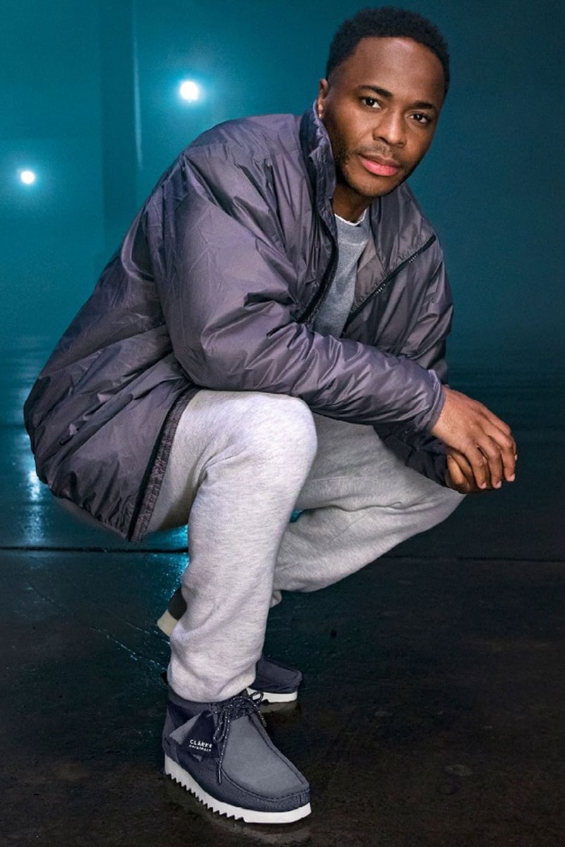 Raheem Sterling Clarks Originals Wallabee Fashion Collaboration Chelsea England Manchester City Soccer Football Champions League