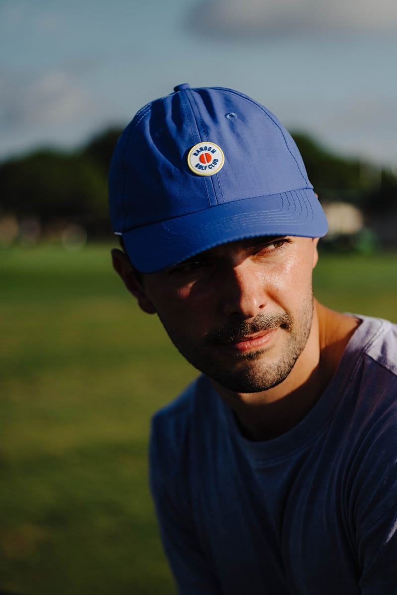 random golf club bucket hat