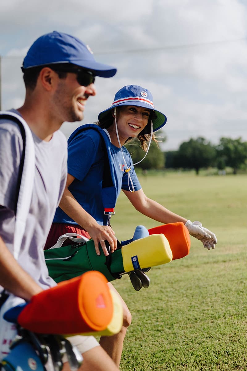 Random Golf Club Debuts Its Primary Capsule Collection hats shirts headcovers putter covers driving range