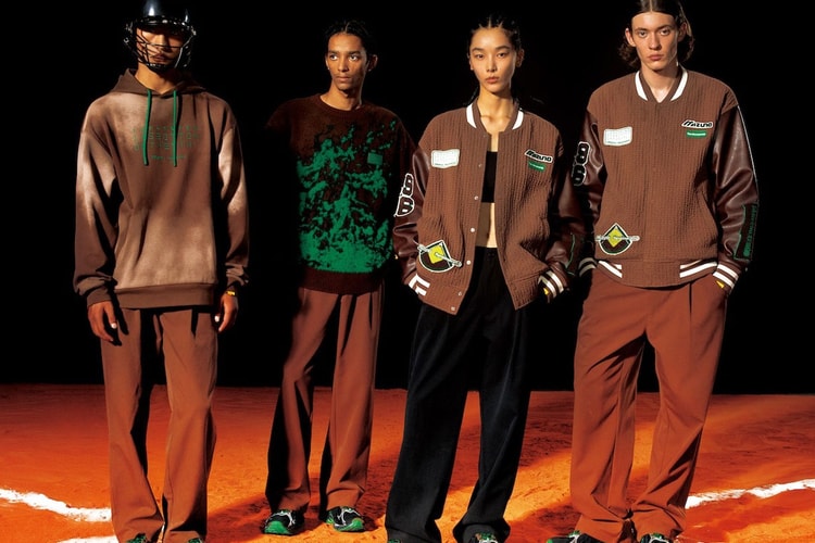 Randomevent and Mizuno Collide for Baseball-Inspired FW22 Collection