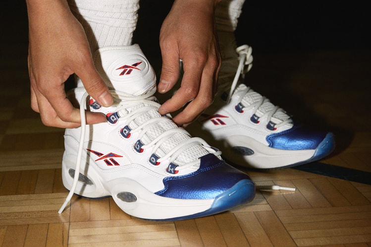 Reebok Brings Back the Question Mid "Blue Toe"