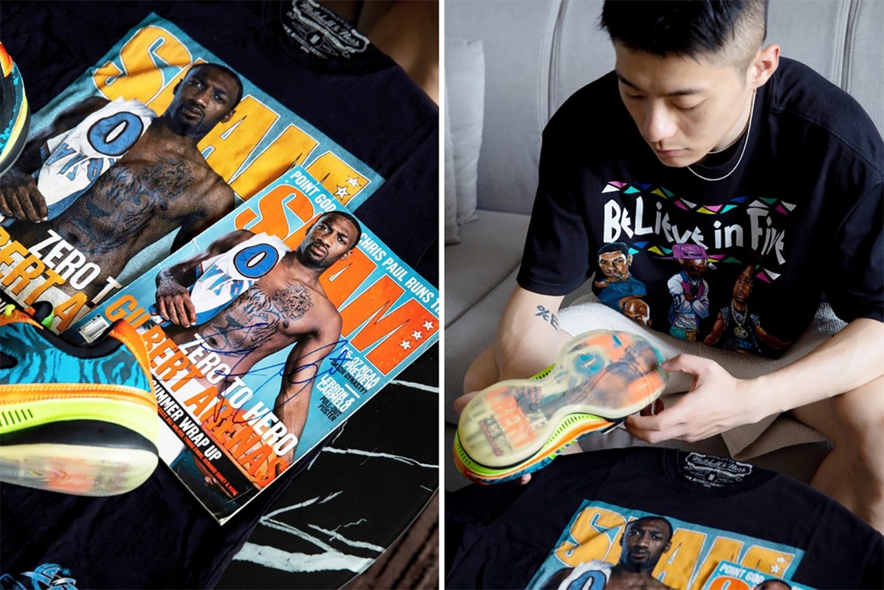 rocky zhang adidas gil zero 2 sole mates interview gilbert arenas