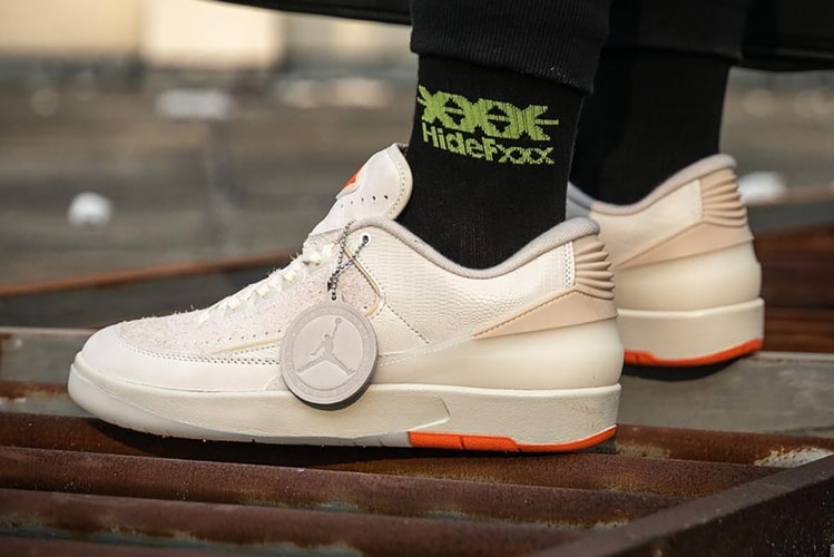 On-Foot View of the Shelflife x Air Jordan 2 Low