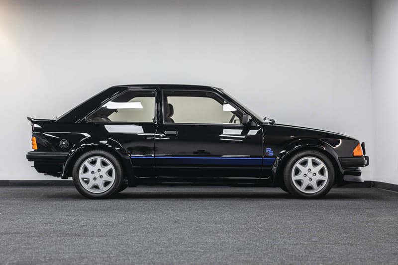 silverstone auctions Diana Princess of Wales 1985 Ford Escort RS Turbo S1 auction Essex royalty UK sports cars